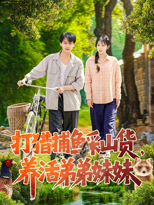 打猎捕鱼采山货,养活弟弟妹妹(108集) 打猎捕鱼采山货,养活弟弟妹妹(108集)火爆短剧正在热播