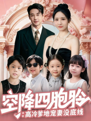 空降四胞胎高冷爹地宠妻没底线（75集）全网最火催泪短剧