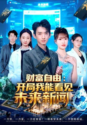财富自由：开局我能看见未来新闻（80集）太好看了强烈推荐短剧