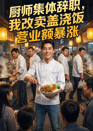 厨师集体辞职，我改卖盖浇饭营业额暴涨（56集）短剧追到爽越看越好看