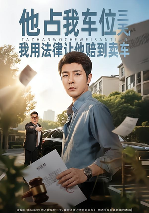 他占我车位三天，我用法律让他赔到卖车（60集）短剧男演员排行榜