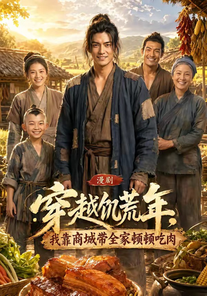 穿越饥荒年，我靠商城带全家顿顿吃肉（93集）短剧解说推荐好剧