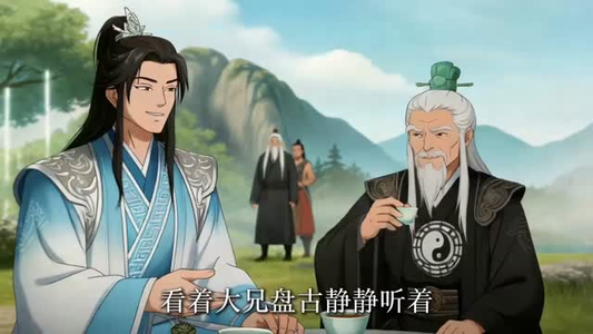 洪荒第一亲弟：大道是我爹（22集）短剧完结全集限免刷