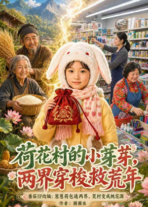 荷花村的小芽芽，两界穿梭救荒年（60集）古装宫斗短剧推荐