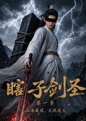 瞎子剑圣第一季，山海藏墟，无眼窥天（148集）好看又上头的热播短剧