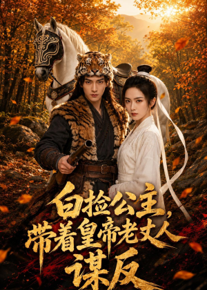 白捡公主，带着皇帝老丈人谋反（72集）短剧完结篇全集连播