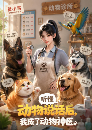 听懂动物说话后，我成了动物神医（47集）短剧分享精彩后续