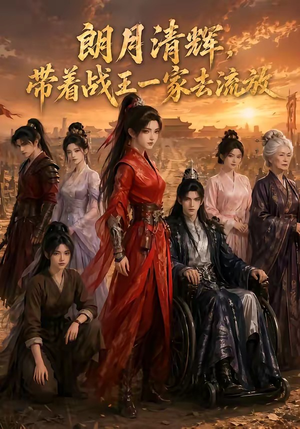 朗月清辉，带着战王一家去流放（78集）短剧合集通宵追更版